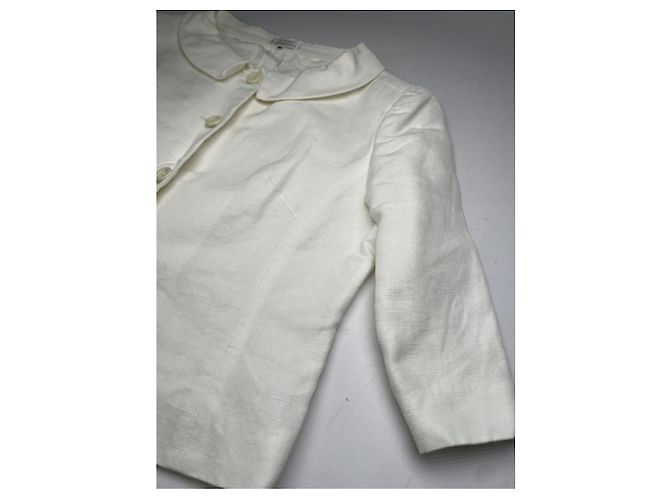 Balenciaga Denim Bianco - Top in Jeans - vista 5