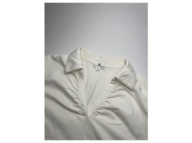 Courreges Weiße Baumwollstrickwaren von Courrèges - Ansicht 4