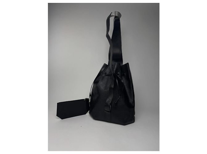 Borsa a mano in pelle nera NéoNoé di Louis Vuitton Nero - vista 2