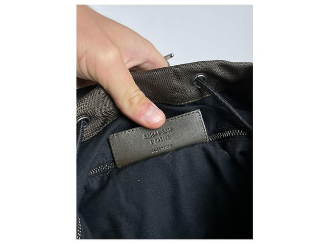 Balenciaga City schwarzer Leder-Rucksack - Ansicht 4