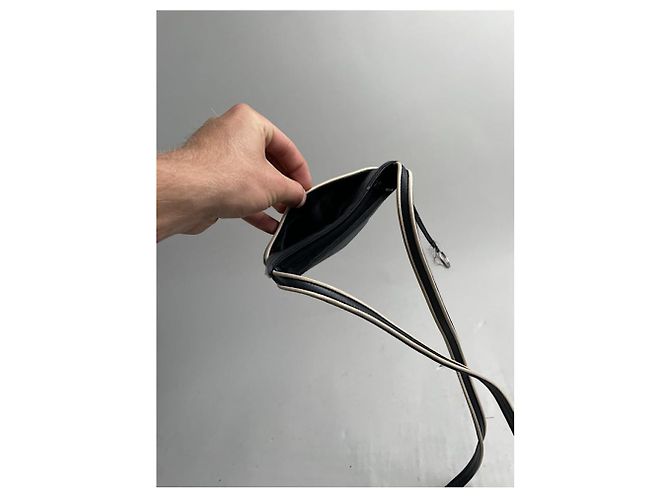 Borsa a mano in pelle nera Loewe Puzzle Fold Nero - vista 2