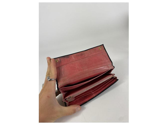 Miu Miu Black Leather Wallet - view 3