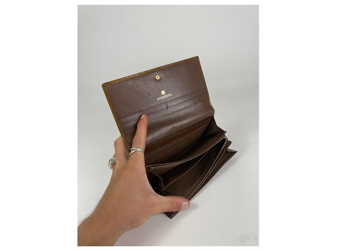 Givenchy braune Lacklederbörse - Ansicht 4