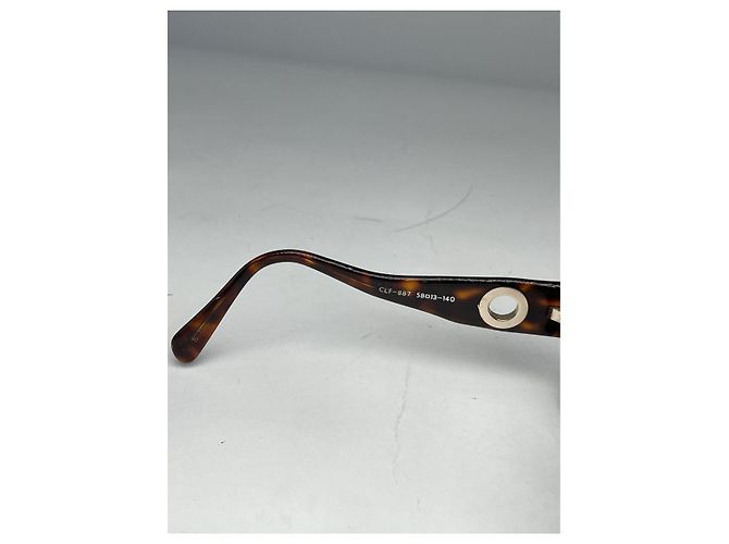 Céline Celine Brown Kunststoffsonnenbrille Braun - Ansicht 2