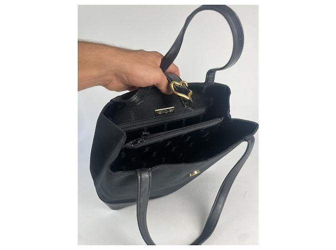 Yves Saint Laurent Black Leather Handbag - view 2