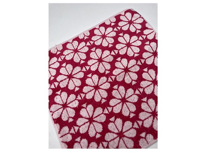 Sciarpa in cotone rosa Kate Spade - vista 3