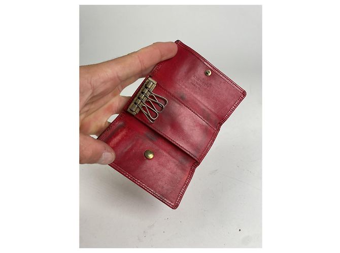 Borsa in pelle rossa Lockme di Louis Vuitton Rosso - vista 4