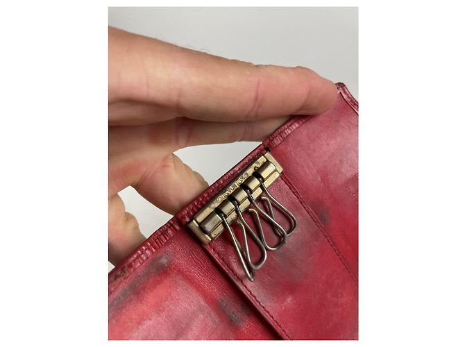 Borsa in pelle rossa Lockme di Louis Vuitton Rosso - vista 5