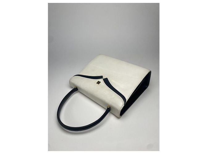 Bolsa de couro branco Givenchy 4G - vista 5