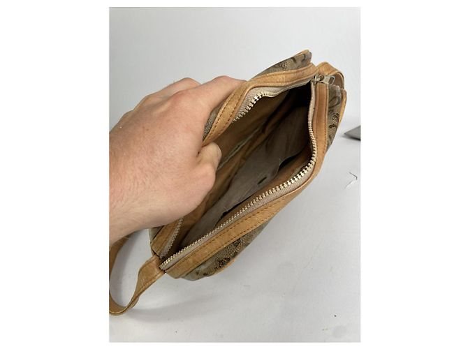 Céline Borsa a mano in pelle marrone Celine Trotteur - vista 2