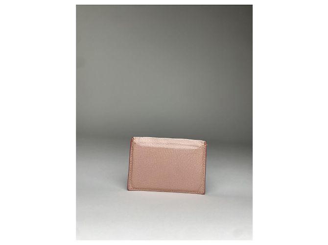 Borsa in pelle rosa Miu Miu - vista 2