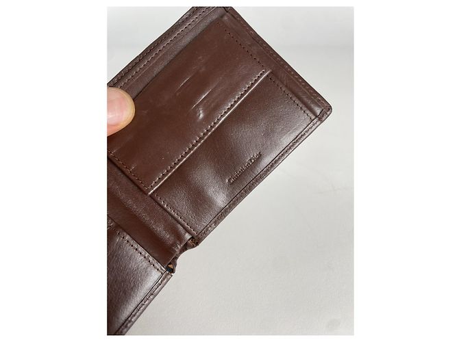Bolso de cuero marrón Dior Castaño - vista 5