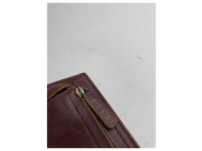 Borsa in pelle viola Loewe Porpora - vista 5