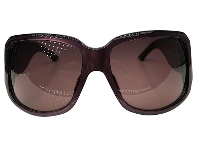 Gafas de sol de plástico morado Dior Púrpura - vista 2