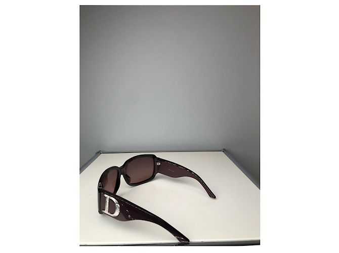 Gafas de sol de plástico morado Dior Púrpura - vista 4