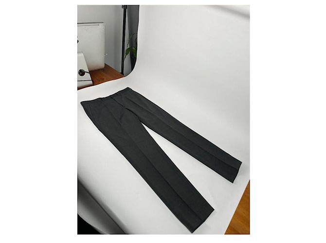 Prada Marineblauer Wollhose - Ansicht 2