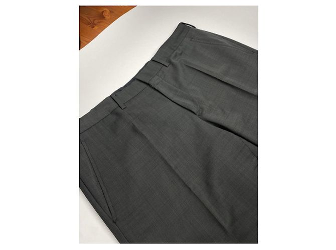Prada Marineblauer Wollhose - Ansicht 4
