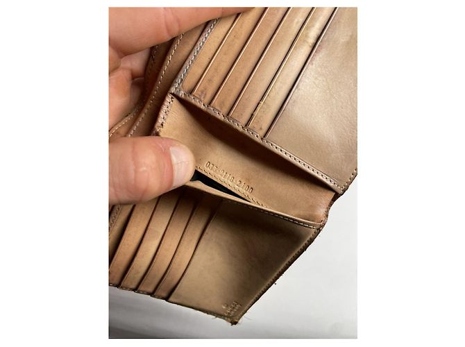 Billetera de algodón beige Gucci Zumi - vista 5