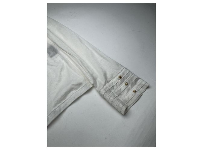 Top de algodão branco da Gucci - vista 4