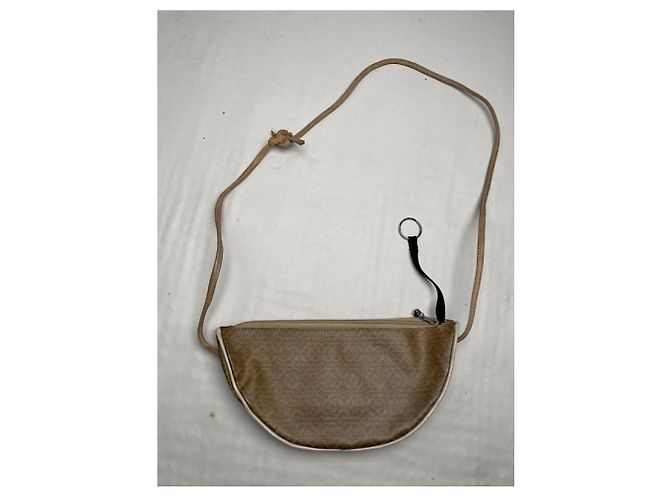 Borsa a mano in pelle marrone Loewe Gate - vista 4