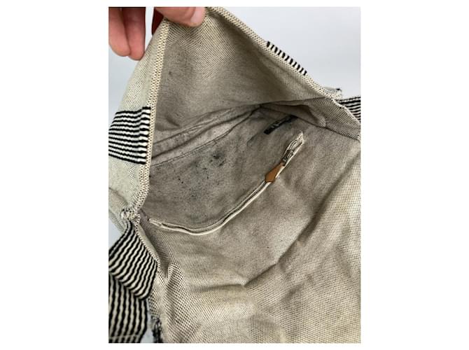 Borsa in cotone bianco Hermès - vista 2