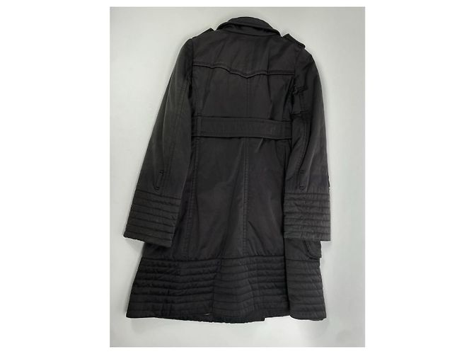 Burberry Sandringham schwarzer Polyester-Trenchcoat - Ansicht 4