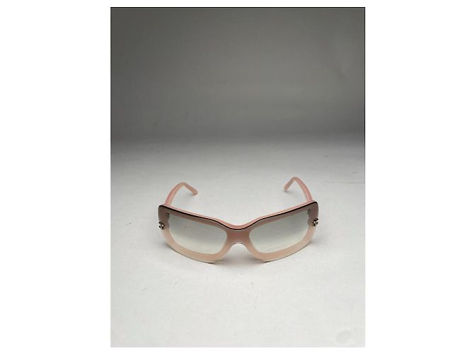 Timeless Gafas de sol de plástico rosa de Chanel - vista 4