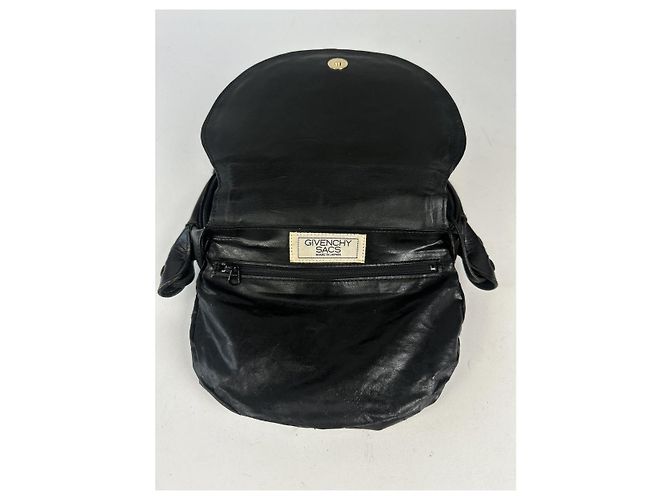 Borsa a mano in pelle nera Givenchy GV3 Nero - vista 2