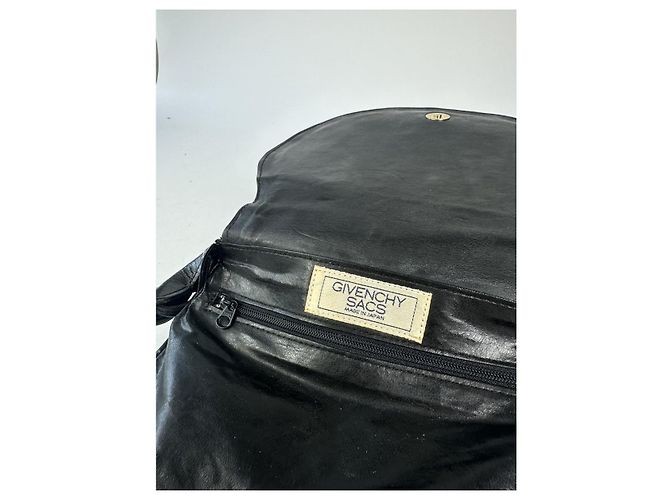 Borsa a mano in pelle nera Givenchy GV3 Nero - vista 5