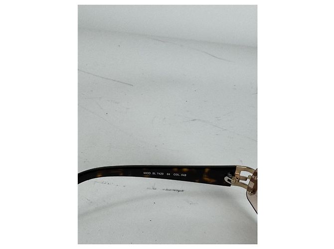 Gafas de sol de plástico marrón Fendi Castaño - vista 3