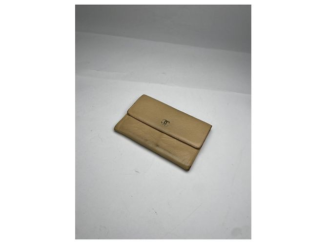 Cartera de cuero beige Chanel Timeless/Classique - vista 5