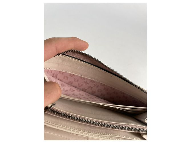 Cartera de cuero rosa Loewe Puzzle - vista 3