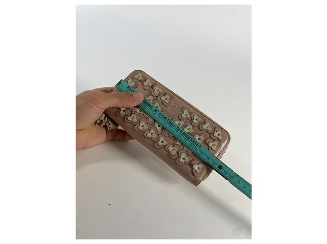 Cartera de cuero rosa Loewe Puzzle - vista 5