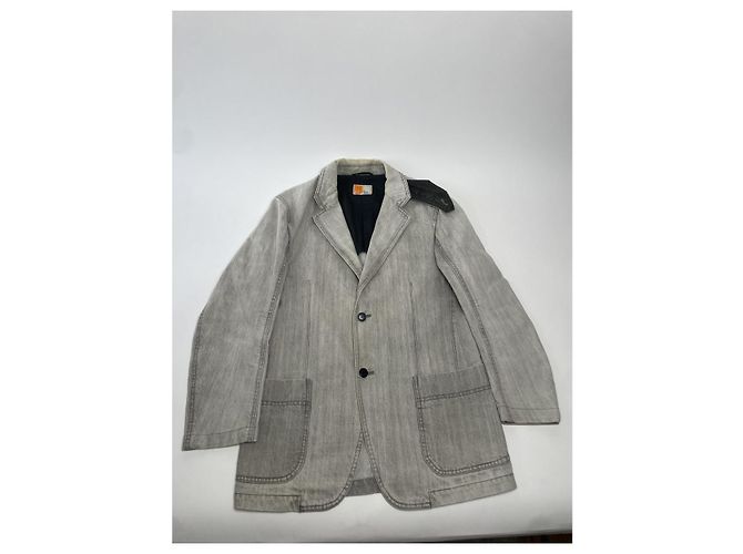 Abrigo de algodón gris Ermenegildo Zegna - vista 2