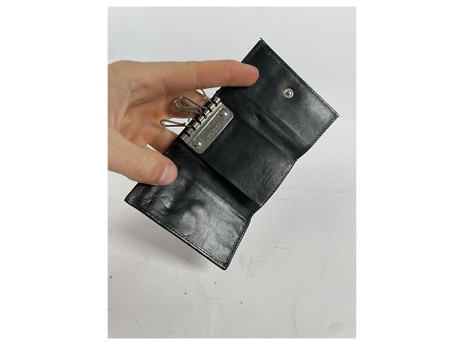 Gucci schwarze Lackledertasche - Ansicht 3