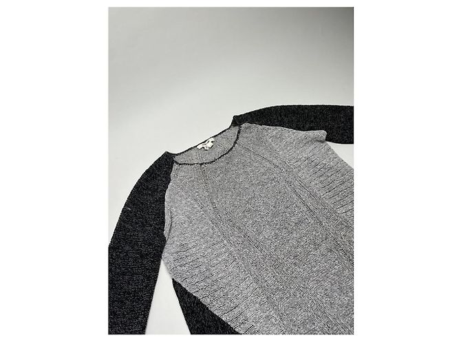 Prenda de punto de algodón negro Helmut Lang - vista 2