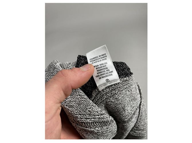 Prenda de punto de algodón negro Helmut Lang - vista 5