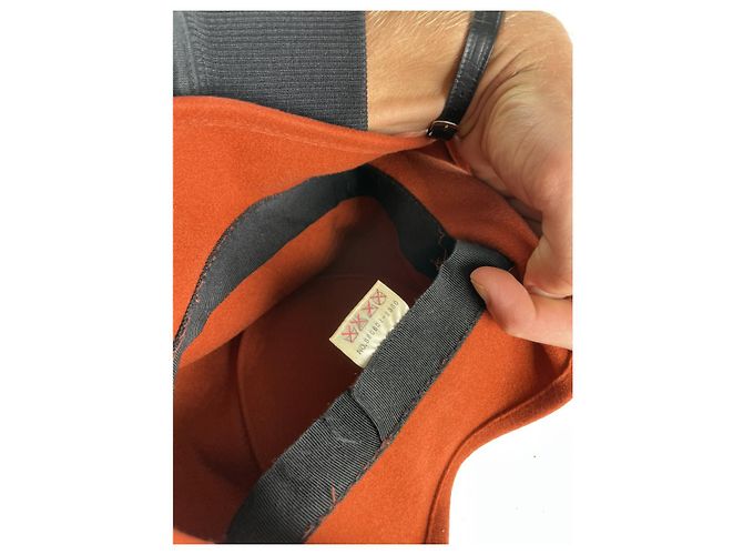 Courreges Courrèges orange Baumwollmütze - Ansicht 5