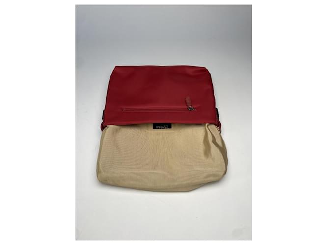 Borsa a mano Givenchy 4G rossa in cotone Rosso - vista 2
