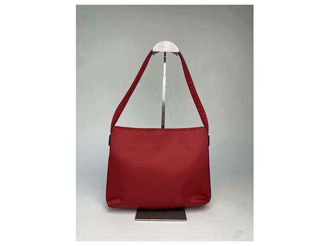 Borsa a mano Givenchy 4G rossa in cotone Rosso - vista 3