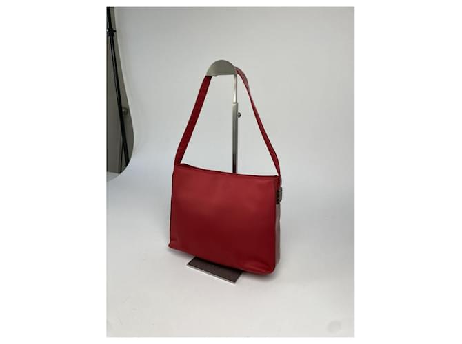 Borsa a mano Givenchy 4G rossa in cotone Rosso - vista 5