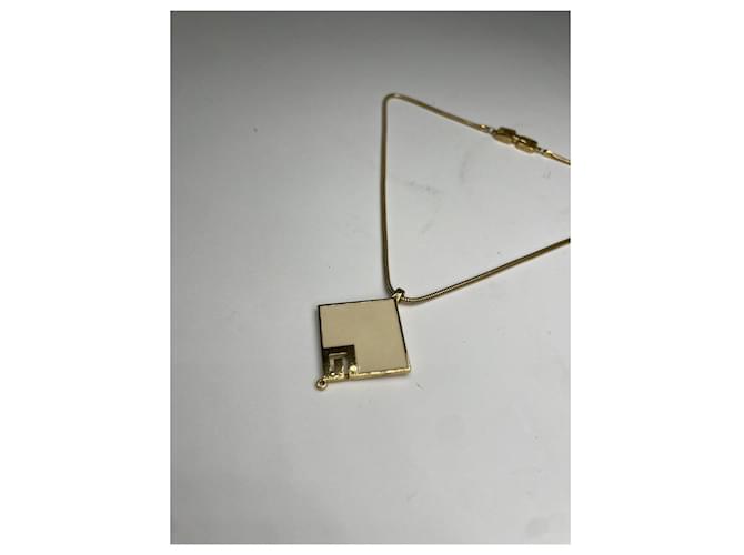 Collana in acciaio dorato Givenchy D'oro - vista 2