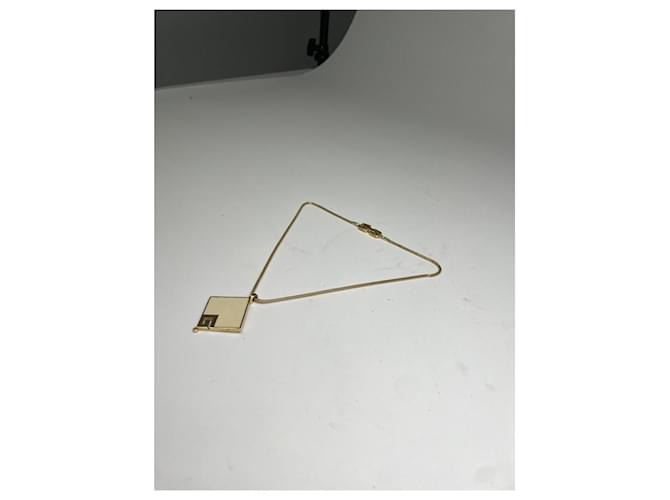 Collana in acciaio dorato Givenchy D'oro - vista 3