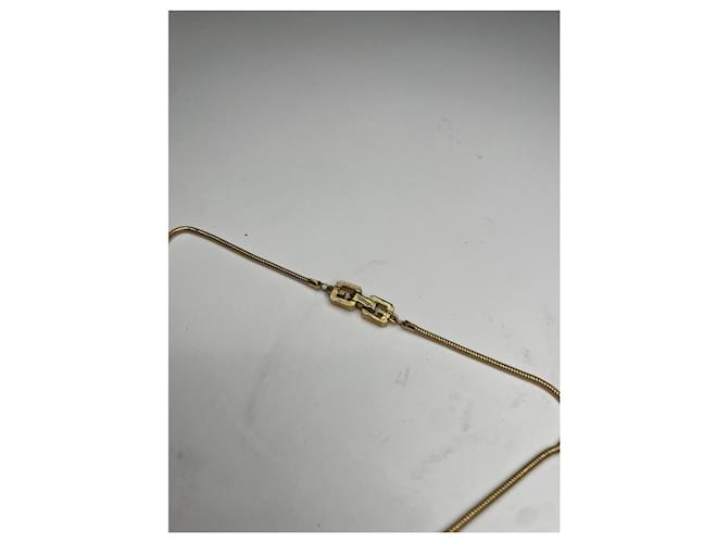 Collana in acciaio dorato Givenchy D'oro - vista 4