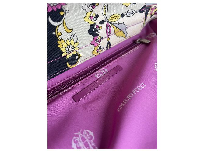 Emilio Pucci Multicolour Leather Handbag Multiple colors - view 3