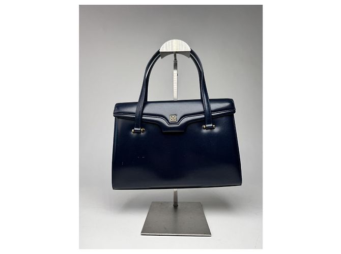 Borsa in pelle navy 4G di Givenchy Blu navy - vista 2