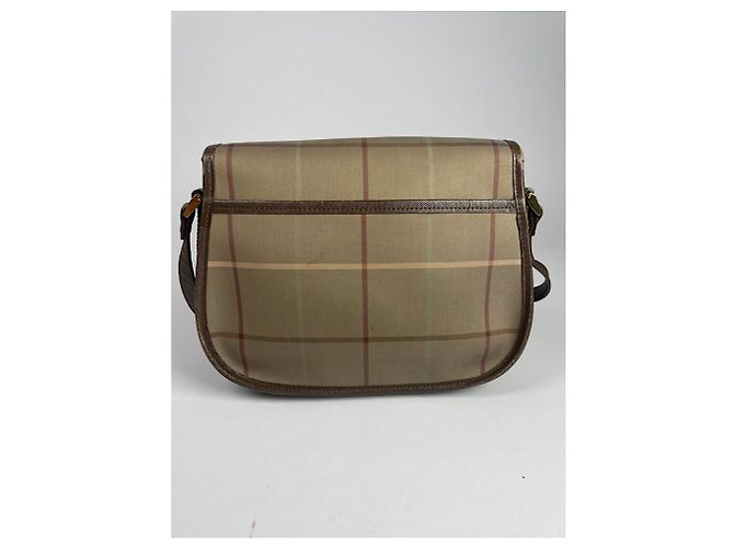 Burberry The Link Borsa a mano in pelle marrone - vista 4