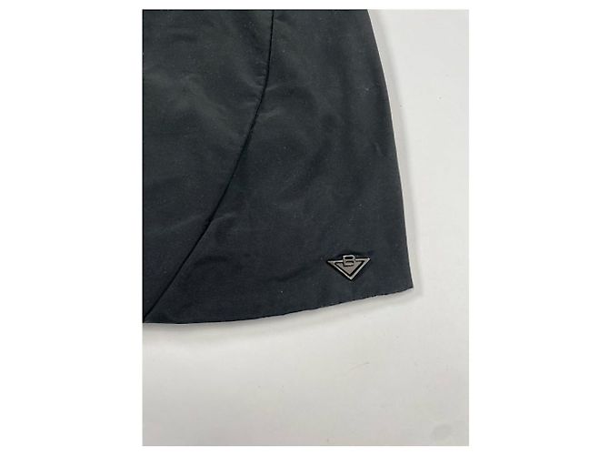 Bottega Veneta schwarze Polyester-Handtasche - Ansicht 5