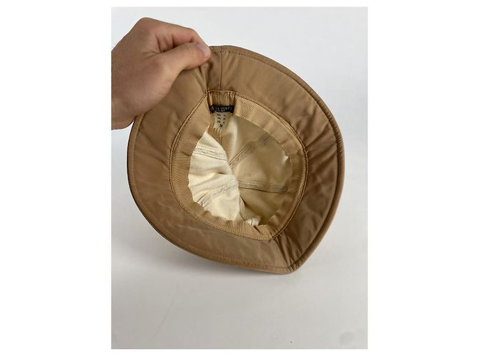 Cappello in cotone marrone Bottega Veneta - vista 3