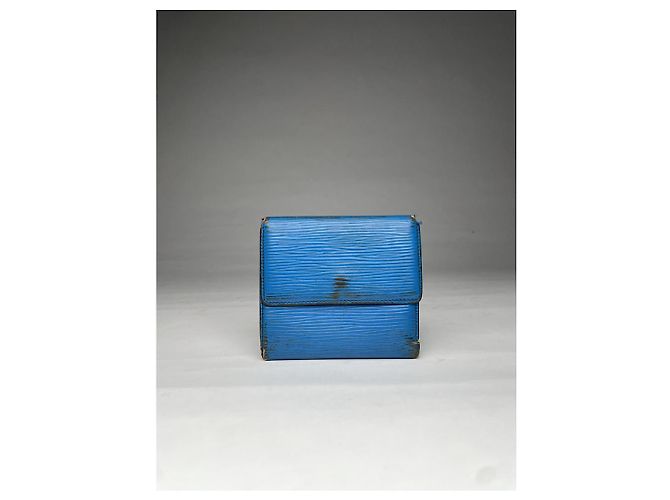 Louis Vuitton Twist blauer Leder Geldbeutel - Ansicht 2